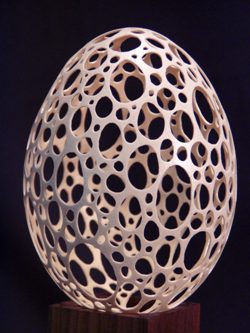 Hand Carved Eggs