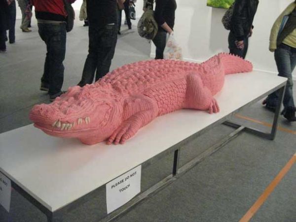 awesome gum sculptures