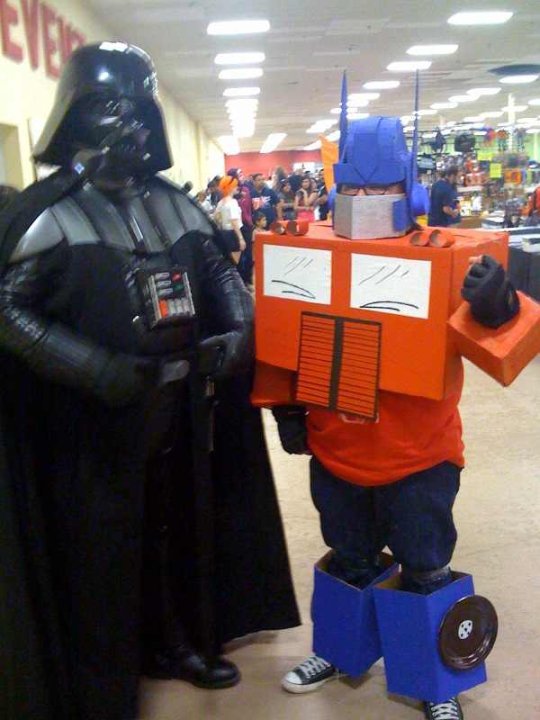Darth Vader and Nerd Prime