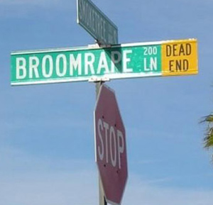 Don't go near the dead end!