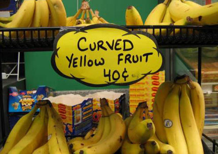 I think we call them "bananas".