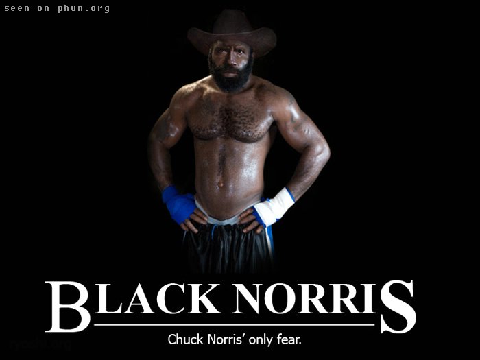 Chuck norris only fear