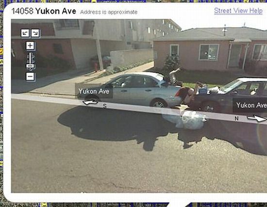 Caught On Google Streetview