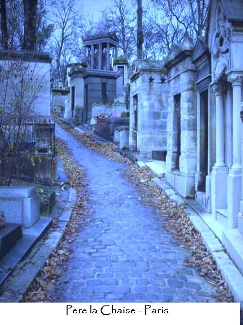 The largest graveyard in Paris.