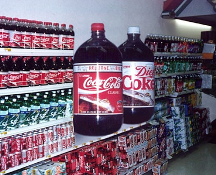 Coca Cola introduces the new 30-liter size.
