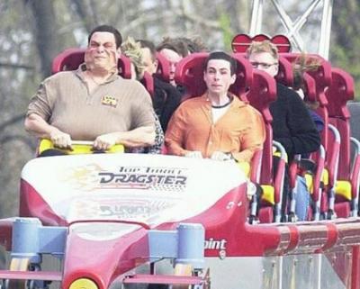 Funny Roller Coaster Faces