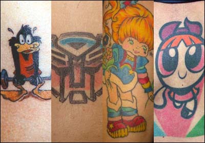 Cartoon Tattoos