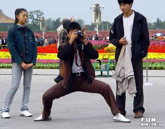 Chinese Photo Stance