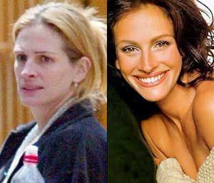 More Celebrities Without Makeup