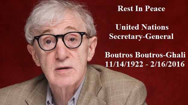 Former U.N. Secretary General Boutros Boutros-Ghali has passed away at the age of 93