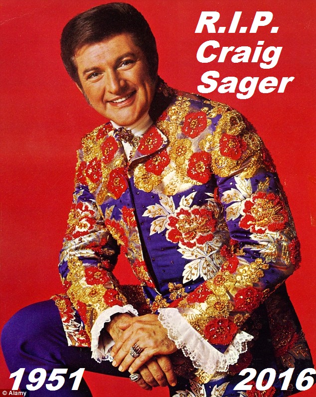 Longtime NBA court side reporter Craig Sager passed after battling leukemia. He was best known for his ugly spots coats and ties and bad hairpiece. He was 65 years old.