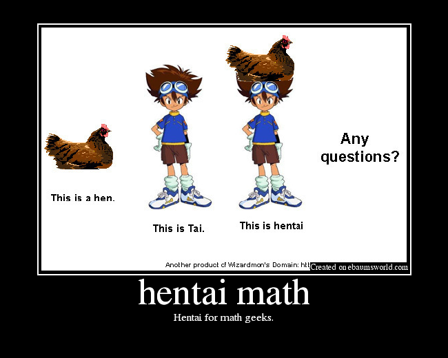 Hentai for math geeks.