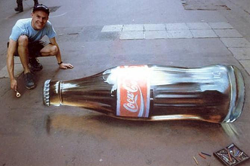 cool 3d street art illusions
