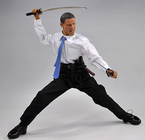 Obama Ninja?  At least he has some skills!