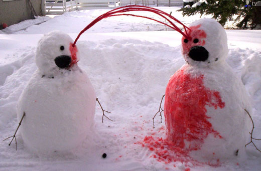 Creative snowmen