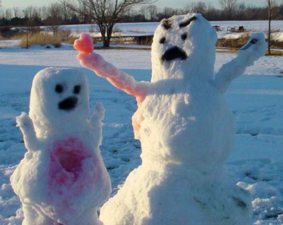 Creative snowmen