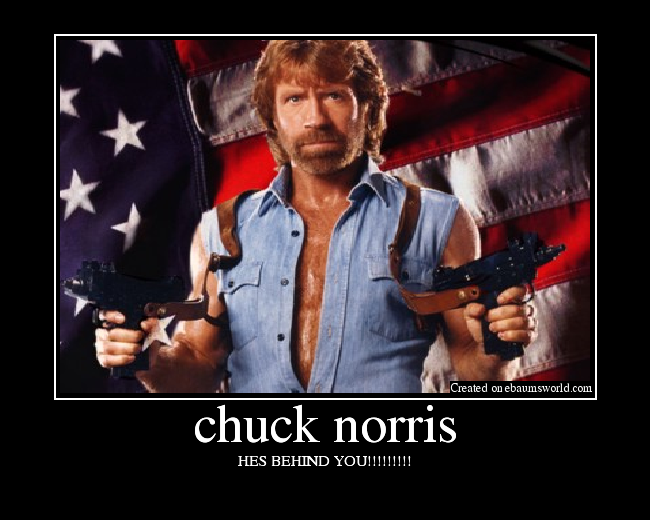 chuck norris - Picture | eBaum's World