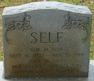 Creepy name for a tombstone