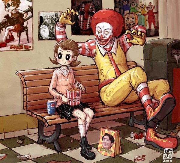 Creepy Ronald McDonald - Picture | eBaum's World