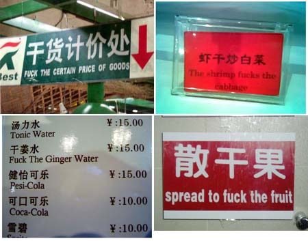 Chinese Lost in Translation