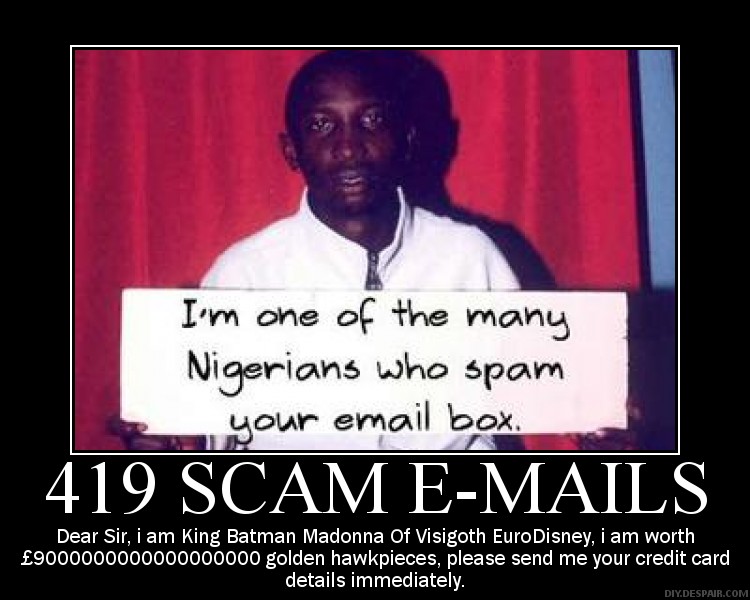 419 scam e-mails