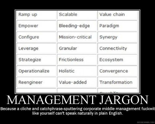 management jargon