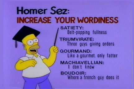 WISDOM FROM THE SIMPSONS