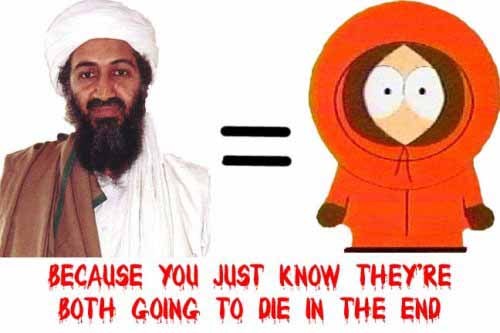 Osama And Kenny Off South Park