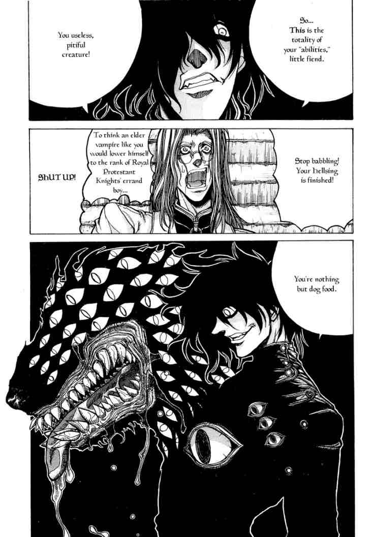 hellsing alucard vs luke valentine - You useless, pitiful creature! So... This is the totality of your "abilities." little fiend. To think an elder vampire you would lover himself to the rank of Royal Protestant Knights errand boy Stop babbling! Your hell