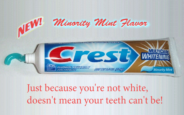 You might not be able to make your skin white but you can certainly make your teeth with new Minority Mint Tooth Paste!