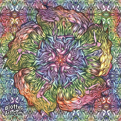 Blotter acid artwork
