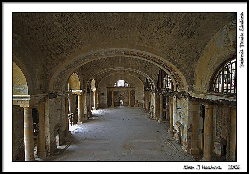 abandondoned detroit train station