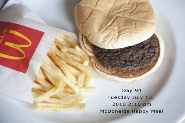 omfg McDonalds happy meal after 137 days...it looks the same wtf