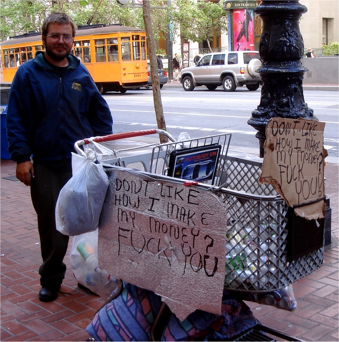 Funny homeless Signs!