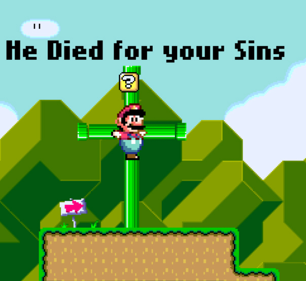 he died for your sins