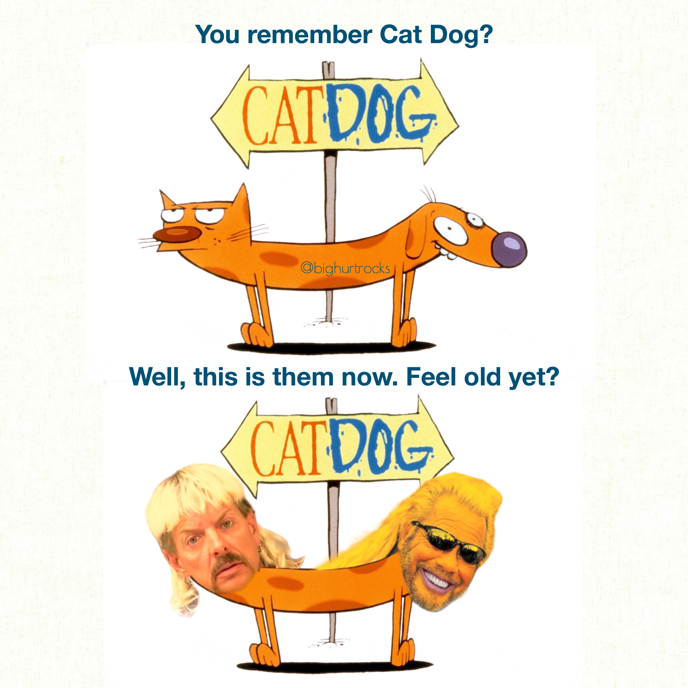 cat dog - You remember Cat Dog? Catdog bihurtrocks Well, this is them now. Feel old yet? Catdog