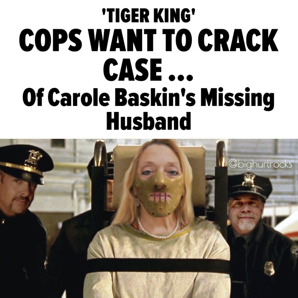 photo caption - 'Tiger King' Cops Want To Crack Case ... Of Carole Baskin's Missing Husband Il Obighurtrocks