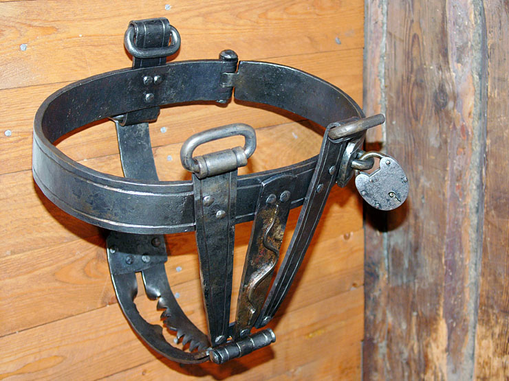 Chastity belts,not just for the ladies