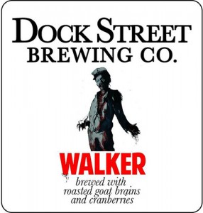 Walking Dead inspired brain flavored beer