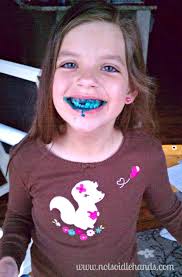 Sneak a couple of drops of food coloring onto their toothbrushes and watch them freak out!