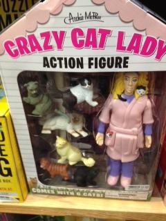 action figure - Archie Metre Grazy Cat Lady Action Figure Bergml Comes