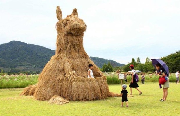 Japanese Straw Art Festivals