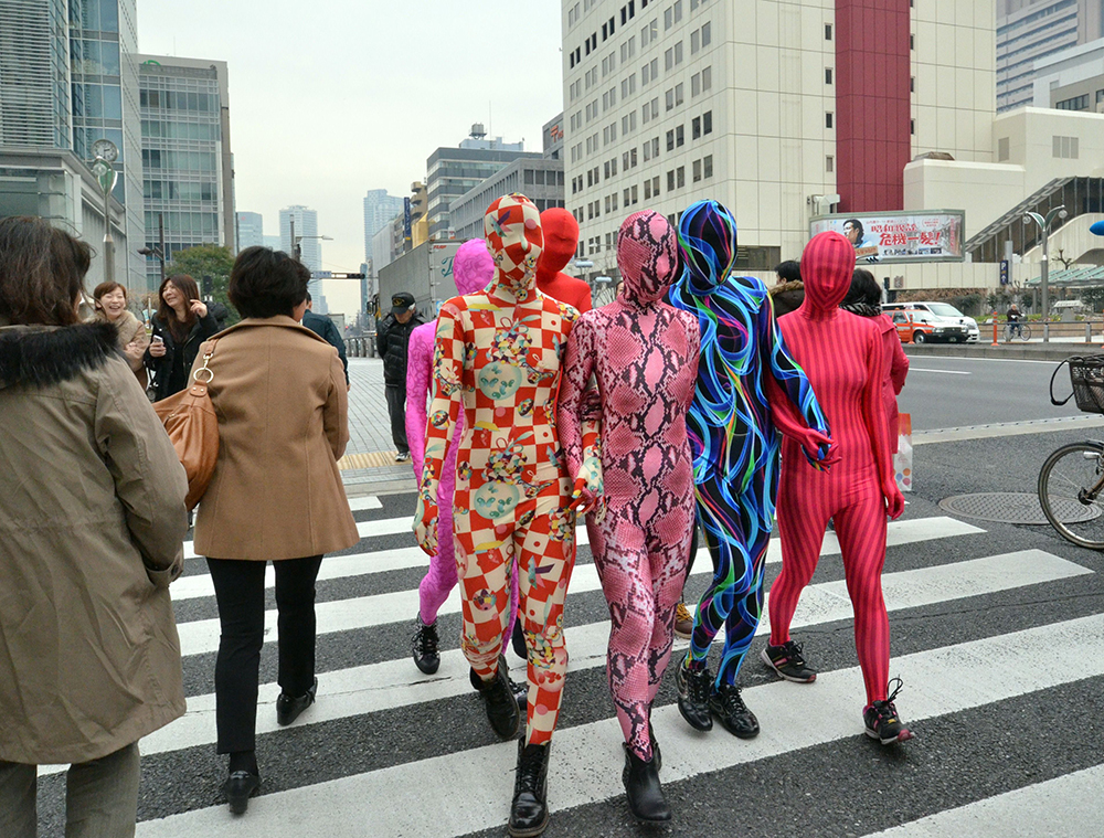 Ikuo Daibo, a professor at Tokyo Mirai University, says wearing full body suits may reflect a sense of societal abandonment. People are acting out to define their individuality.
