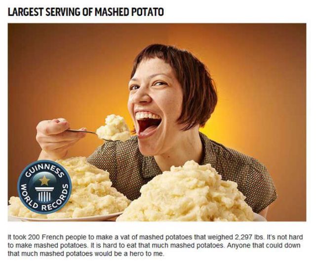 The Most Mundane Guinness World Records For Food