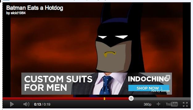 youtube ad placement fails - Batman Eats a Hotdog by elcid 1984 Custom Suits For Men Indochine Shop Now,coge 6 360p YouTube