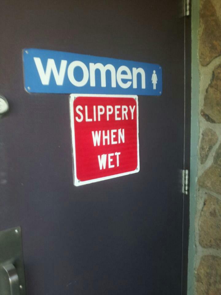 women slippery when wet - women i Slippery When Wet