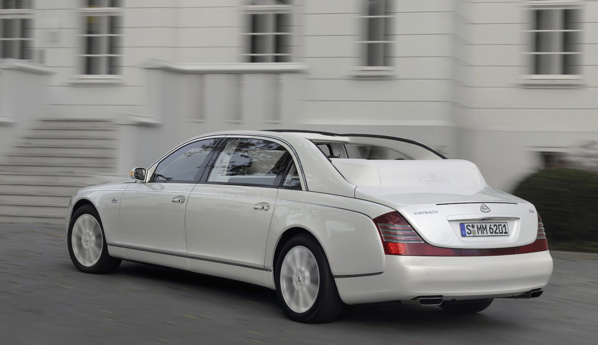 Maybach was Mercedes-Benzs luxury limousine production company until it was ended in 2013. Though their limos were considered more luxurious than Bentleys or Rolls Royces, their high price tags and lack of name recognition caused them to be unable to sell as many models as their competitors. The Landaulet was based on the style of limousines that made Maybach one of the most popular luxury car brands in the 1920s. It used a 62S 612 horsepower bi-turbo V12 engine. The car was famous for its retractable hard roof that allowed for its passengers to soak in the sun if desired. It was fitted with white leather with gold-flecked granite inlays and although not a stretch limousine, it still cost about 1.4 million.