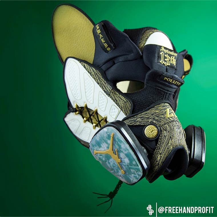 Sneakerhead - An artist transforms his sneakers into impressive masks