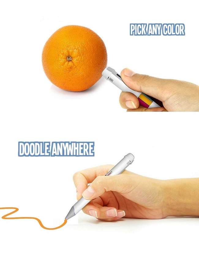 A pen that lets you scan and write in any color.