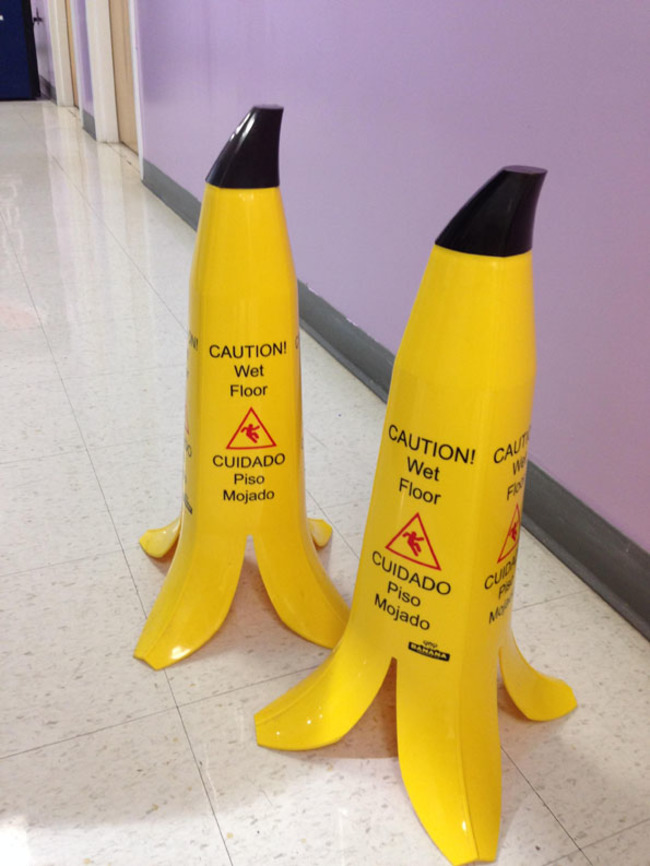 Caution signs that are funny.